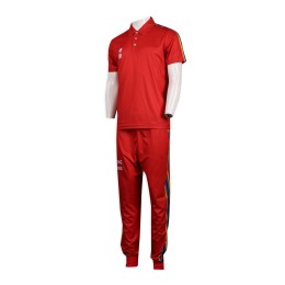 WTV162 設計夏季運動套裝 香港 代表運動衫 選手衫 運動套裝製造商     紅色 WTV162 設計夏季運動套裝 香港 代表運動衫 選手衫 運動套裝製造商     紅色